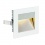 SLV FRAME CURVE LED recessed luminaire, square, matt white, warmwhite LED