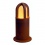 SLV RUSTY CONE 40 outdoor lamp, rusted iron, E27 Energy Saver, max. 11W, IP54