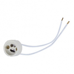 SLV High-voltage socket, GU10 with 15cm power supply line